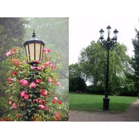 Minimalist Classic Garden Light Poles Suitable for a Dream Home