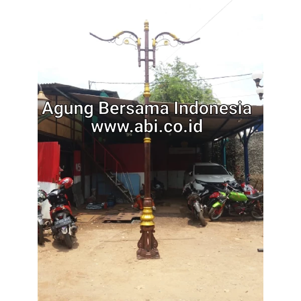 Tiang Lampu Jalan PJU  Antik Tangerang