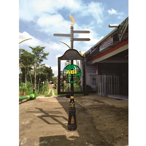 ABI Garden Lighting Pole Signposts