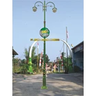 Pariaman garden light pole 1