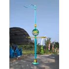 Minimalist Garden Street Light Pole 1