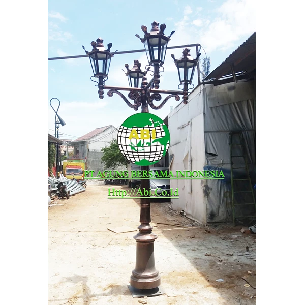 ABI Decorative Garden Light Poles