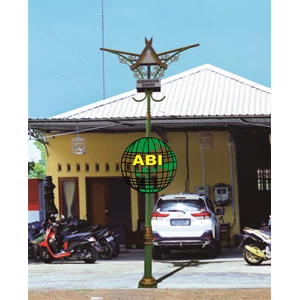 Padang Decoration Street Light Pole