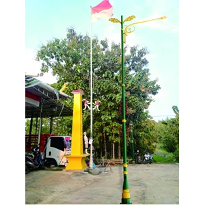Tiang Lampu Jalan Pju Dekoratif Tanjung Pinang Riau