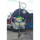 Decorative Garden Street Light Pole 1
