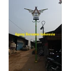 Decorative Antique PJU Pole Bandung 1