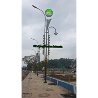  Tiang PJU Lampu Dekoratif  Tinggi 6 7 meter