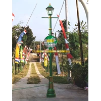 Single ABI Garden Light Pole
