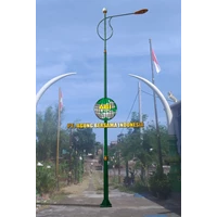 Pole PJU Street Garden Lights 4 5 6 7 8 9 meters