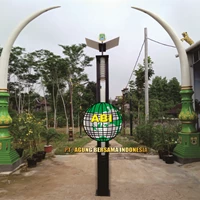  Tiang Lampu Hias Taman  Kota Tangerang