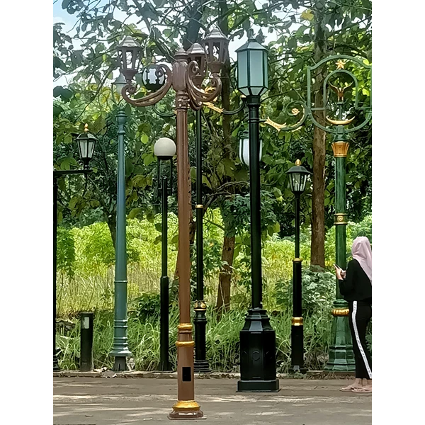 Antique City Street Garden Light Pole Pju Decorative Minimalist Classical Pendestrian