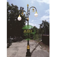tiang lampu antik dekoratif