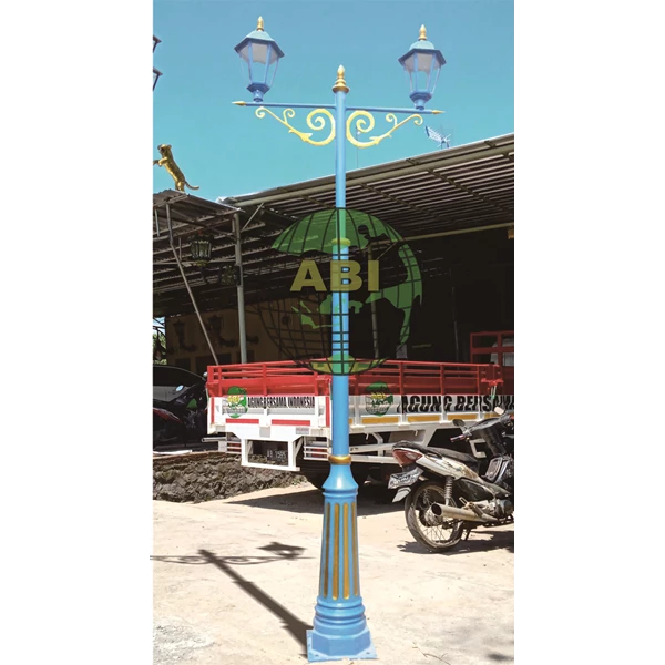 PJU Street Light Poles 3 4 5 Meters