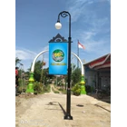 Cheap 2021 New Year's Garden Light Pole 1